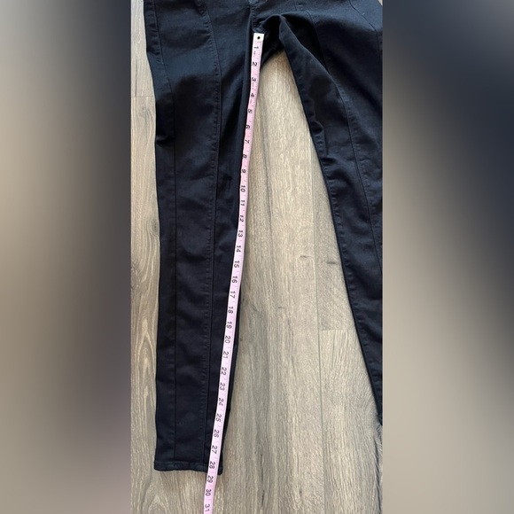 Good American Good Waist Black Jeans Size 00/24 - Picture 9 of 12